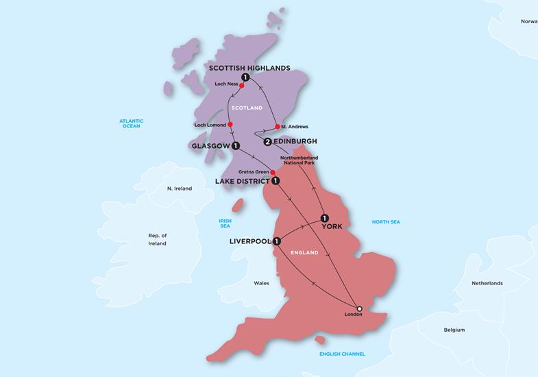 England & Scotland (Winter)