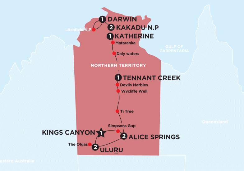 Outback Adventure (Start Alice Springs)