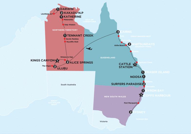 The Big Walkabout (Start Darwin)