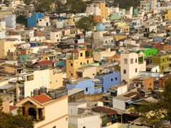 Asia River Cruise - Houses in Ho Chi Minh City, Vietnam